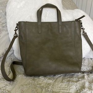 Olive Green Satchel